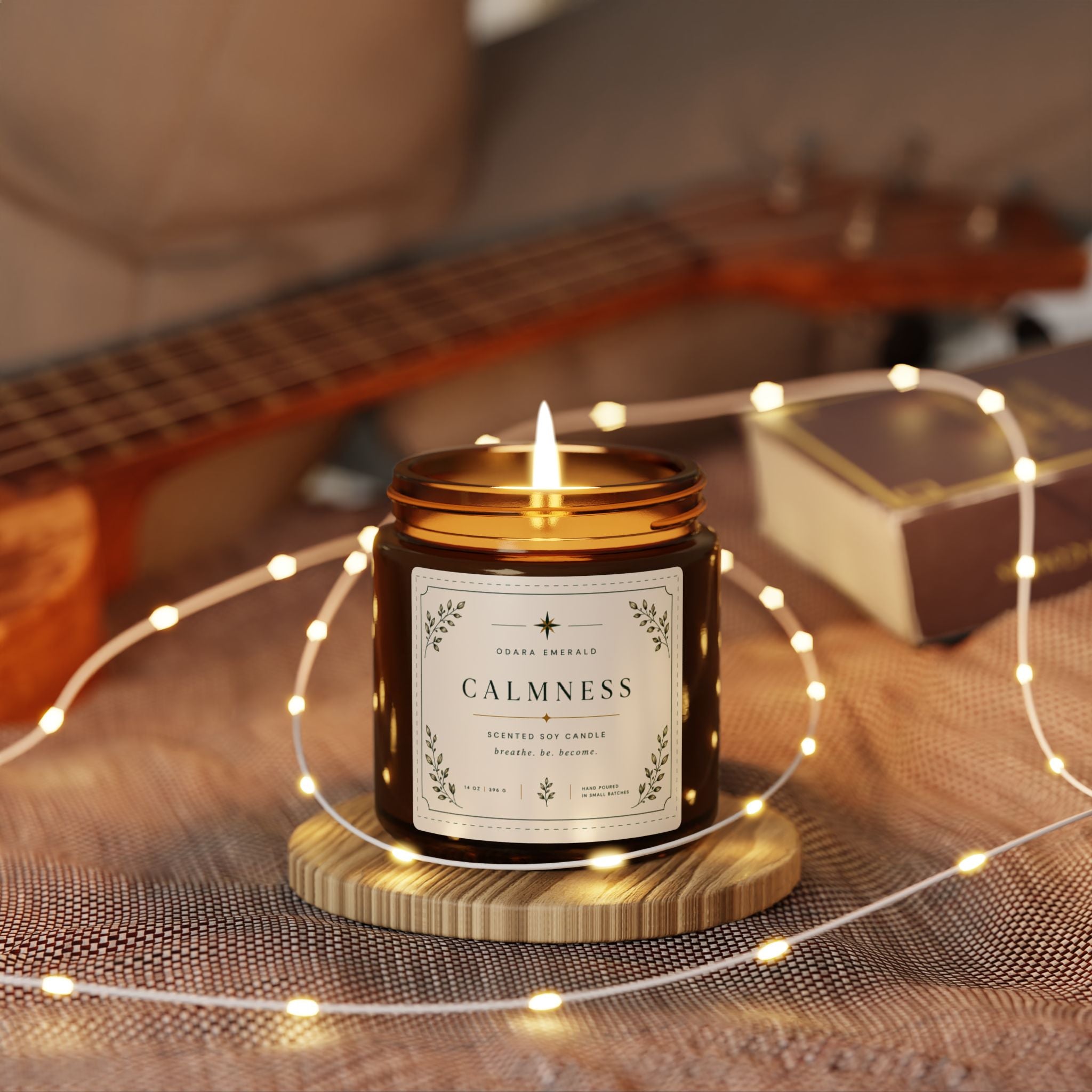 Calmness Candle | Odara Emerald Ritual Collection