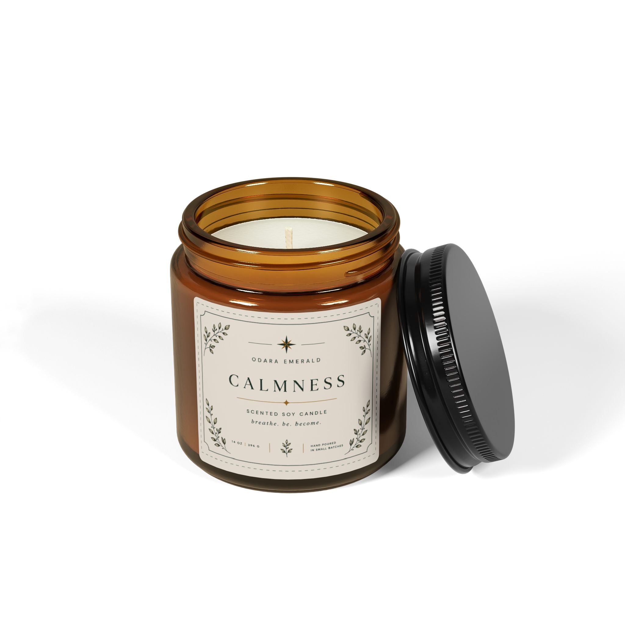 Calmness Candle | Odara Emerald Ritual Collection
