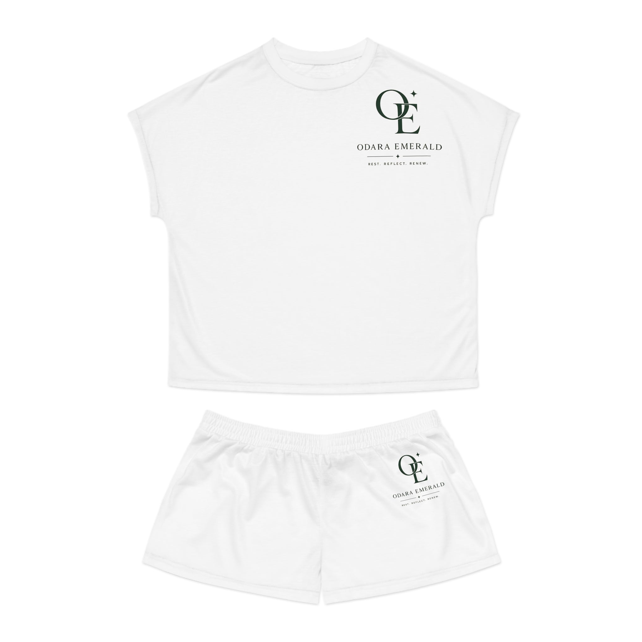 OE Signature Pajama Set | Odara Emerald Ritual Collection